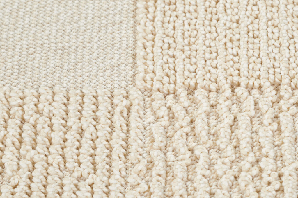 Dywan Zewnętrzny Rio Loop Kremowy Szachownica